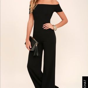 Lulus black romper only worn once!